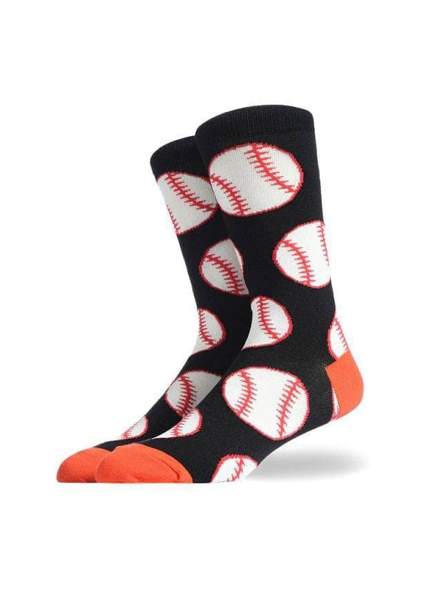 Foul Ball Baseball Socks