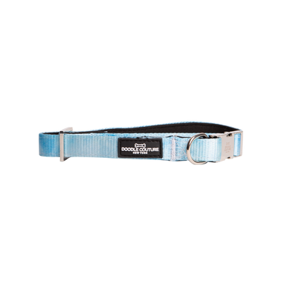 Dog Collar - Montauk Blue - Rewired & Real