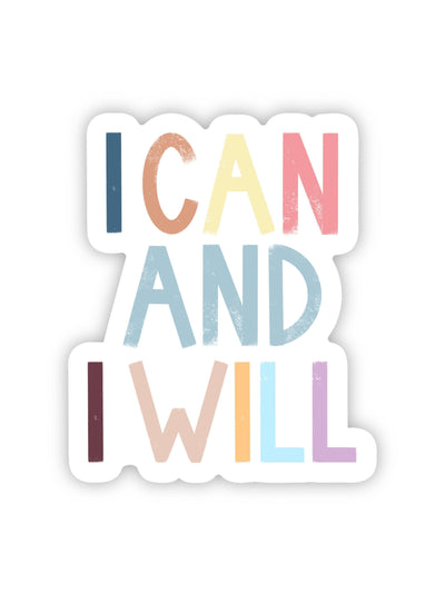 I can and I will sticker - Rewired & Real