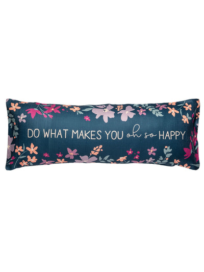 Do What Makes You Happy - Lumbar Pillow - Rewired & Real