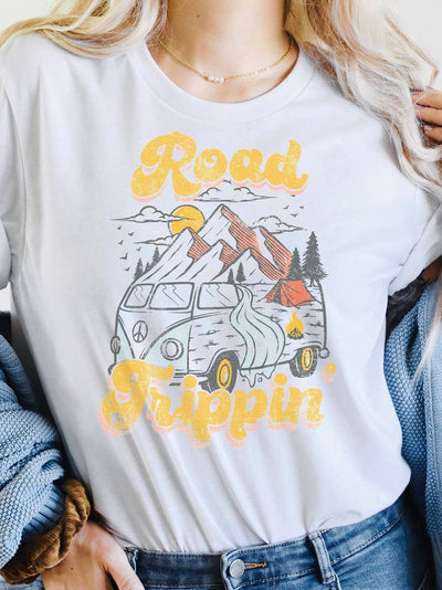 Road Trippin Tshirt | Shirts for Campers - Rewired & Real