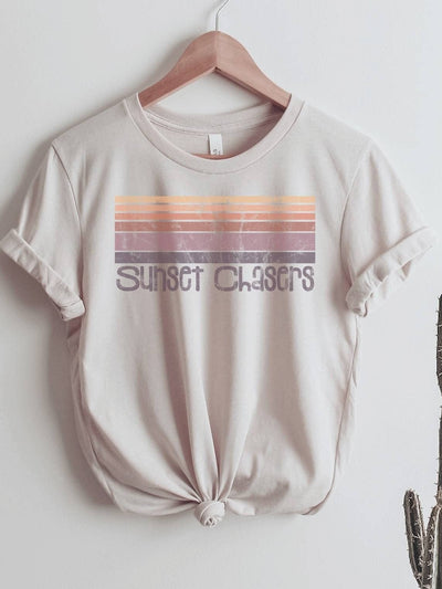 Sunset Chaser | Hiking Tshirt - Rewired & Real