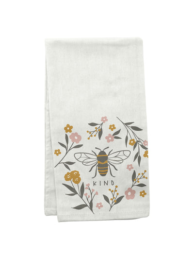 Bee Kind Tea Towel - Rewired & Real
