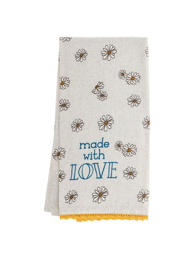 Made With Love Tea Towel - Rewired & Real