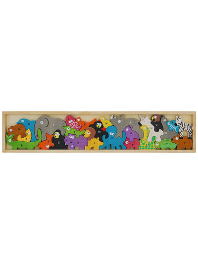 Animal Parade A to Z Puzzle - Rewired & Real