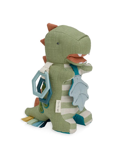 Bitzy Bespoke Link & Love™ Activity Plush with Teether Toy - Rewired & Real