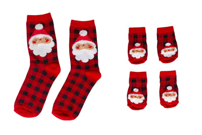 Human and Dog Matching Christmas Sock Set, Santa - Rewired & Real