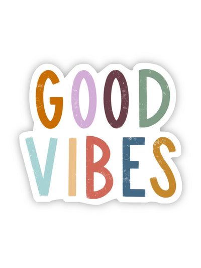 Good Vibes sticker - Rewired & Real