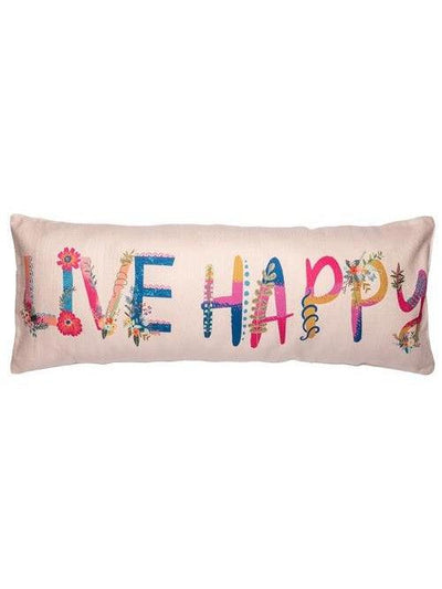 Live Happy - Lumbar Pillow - Rewired & Real
