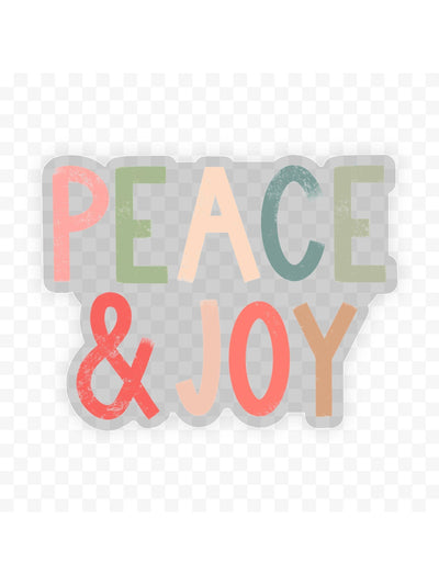 Peace and joy sticker - Rewired & Real