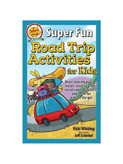 Activity Book - Super Fun Road Trip Activities for Kids - Rewired & Real