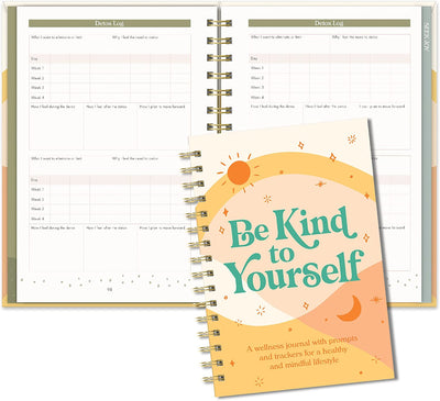Self-Care Journal Be Kind To Yourself - Rewired & Real