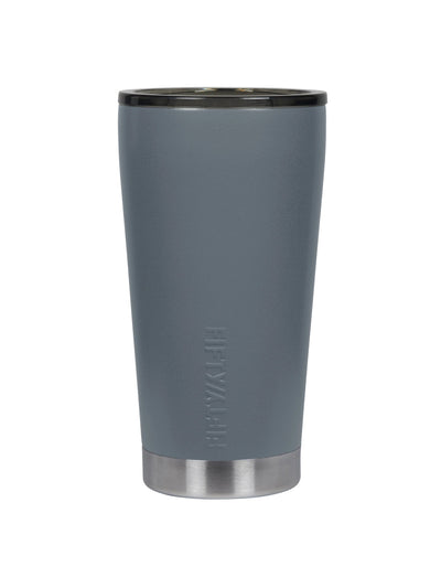 16 oz Vacuum-Insulated Tumbler with Smoke Cap - Rewired & Real