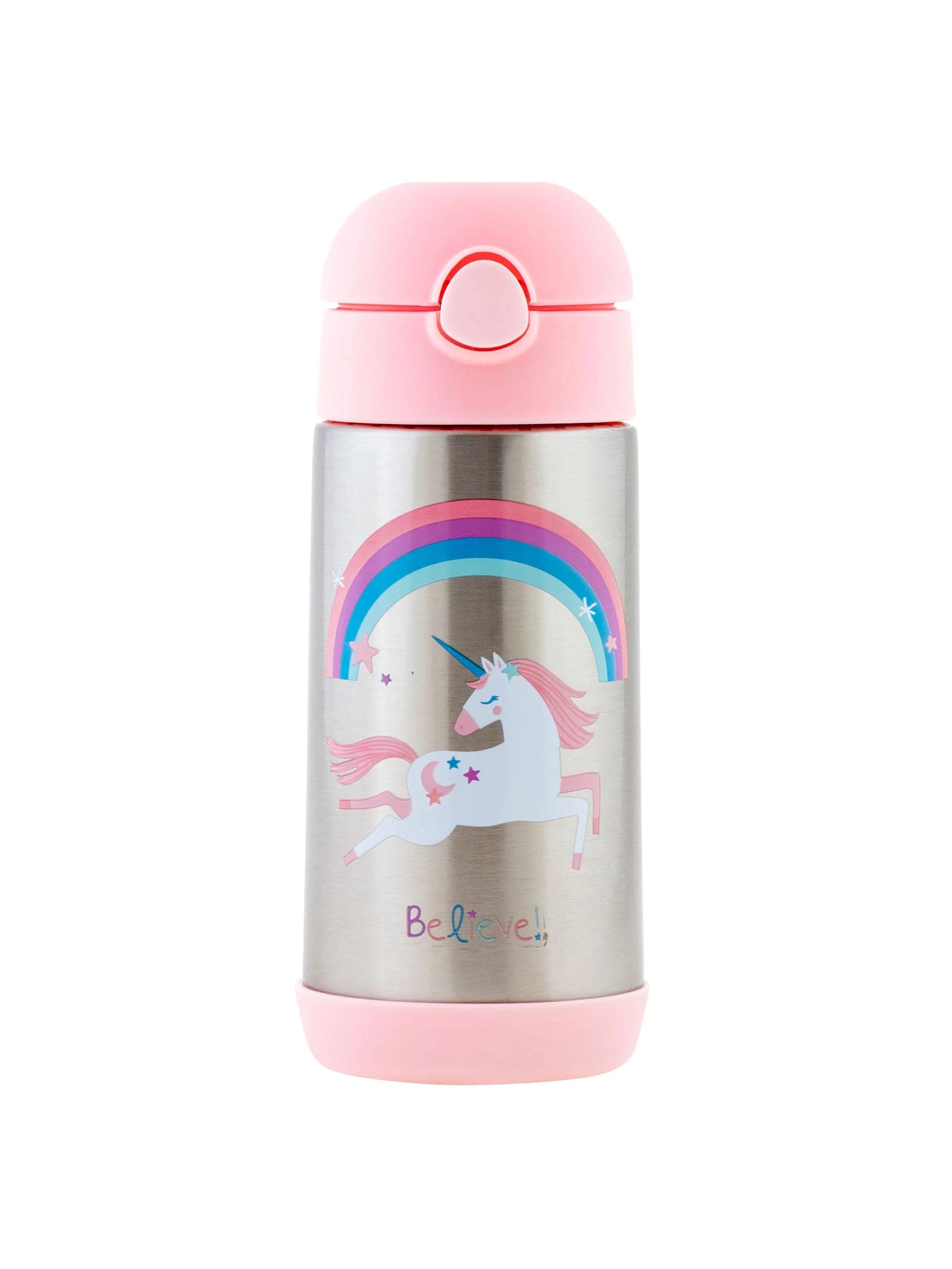 Unicorn Double Wall Stainless Steel Water Bottle - Rewired & Real