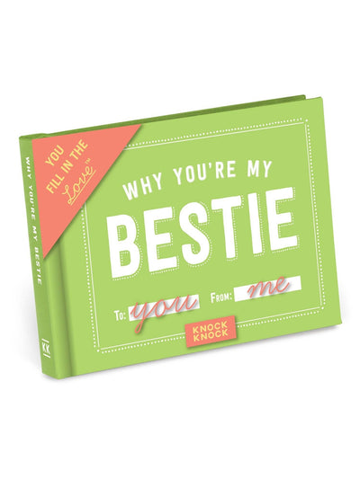 Why You're My Bestie Fill in the Love Book - Rewired & Real