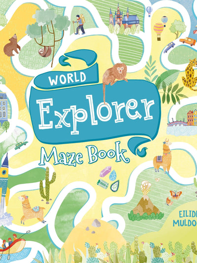 World Explorer Maze Book - Rewired & Real